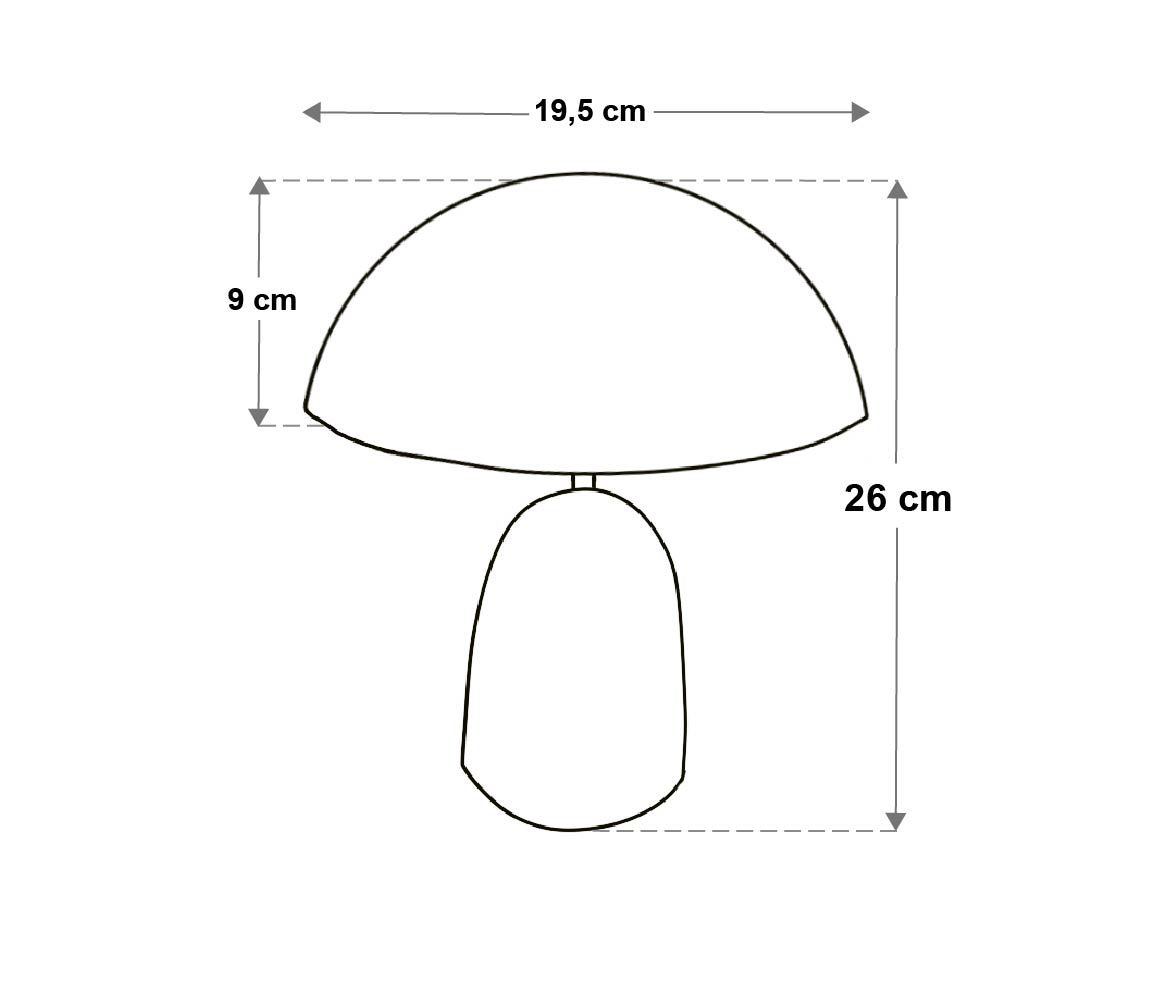 Lámpara de mesa - velador Convexo - Imagen 2